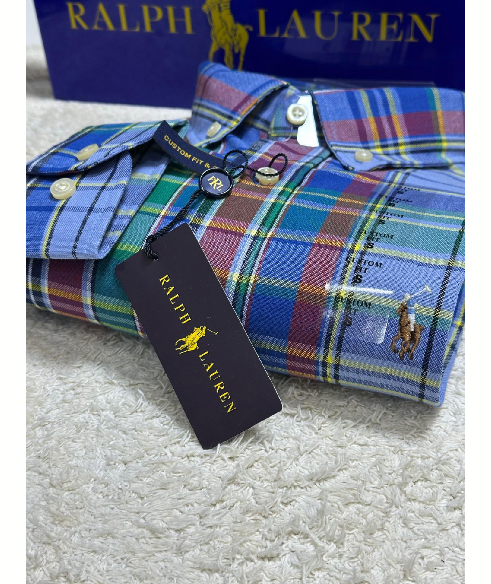 CAMISA AMERICANA M/L RL