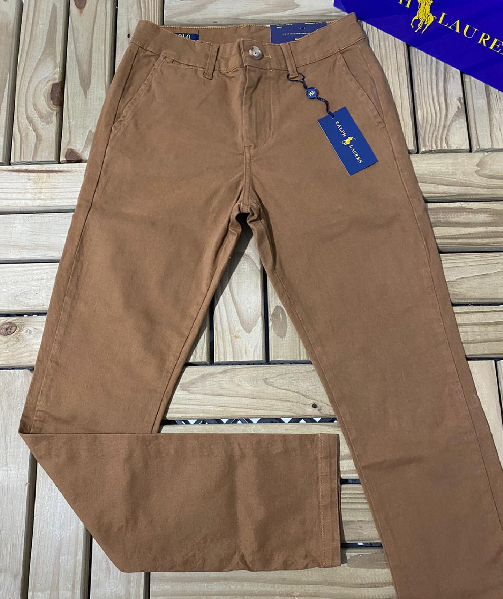 CALCA SARJA RALPH LAUREN