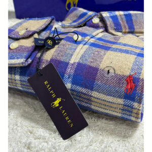 CAMISA M/L FLANELADA RL