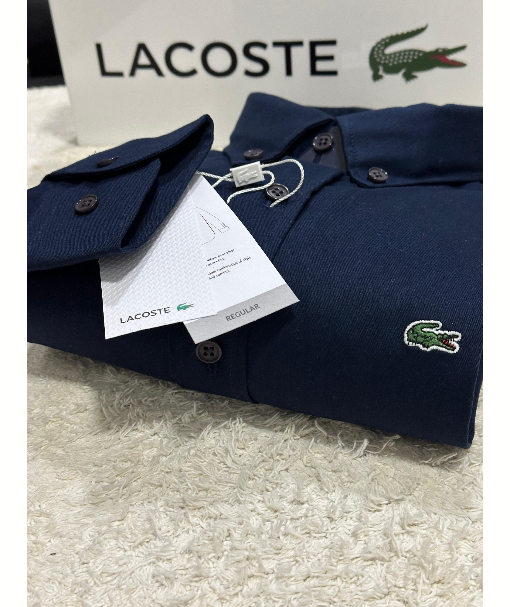 CAMISA SARJA LACOSTE