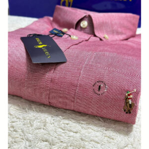 CAMISA OXFORDINE BOLSO RL