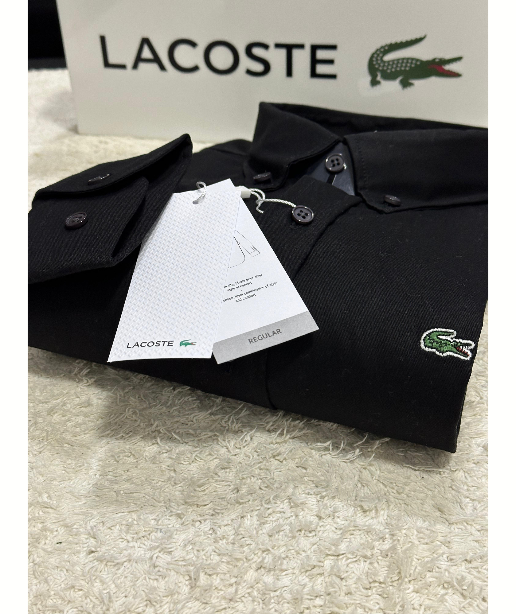 CAMISA SARJA LACOSTE