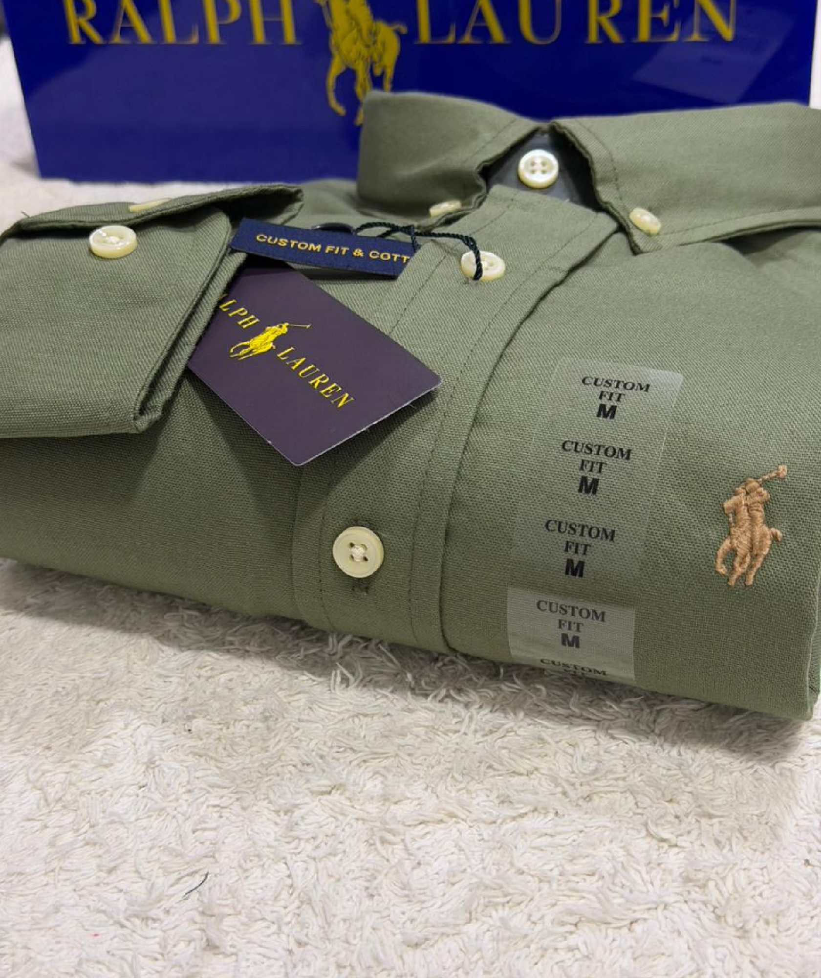 CAMISA OXFORD M/L RL