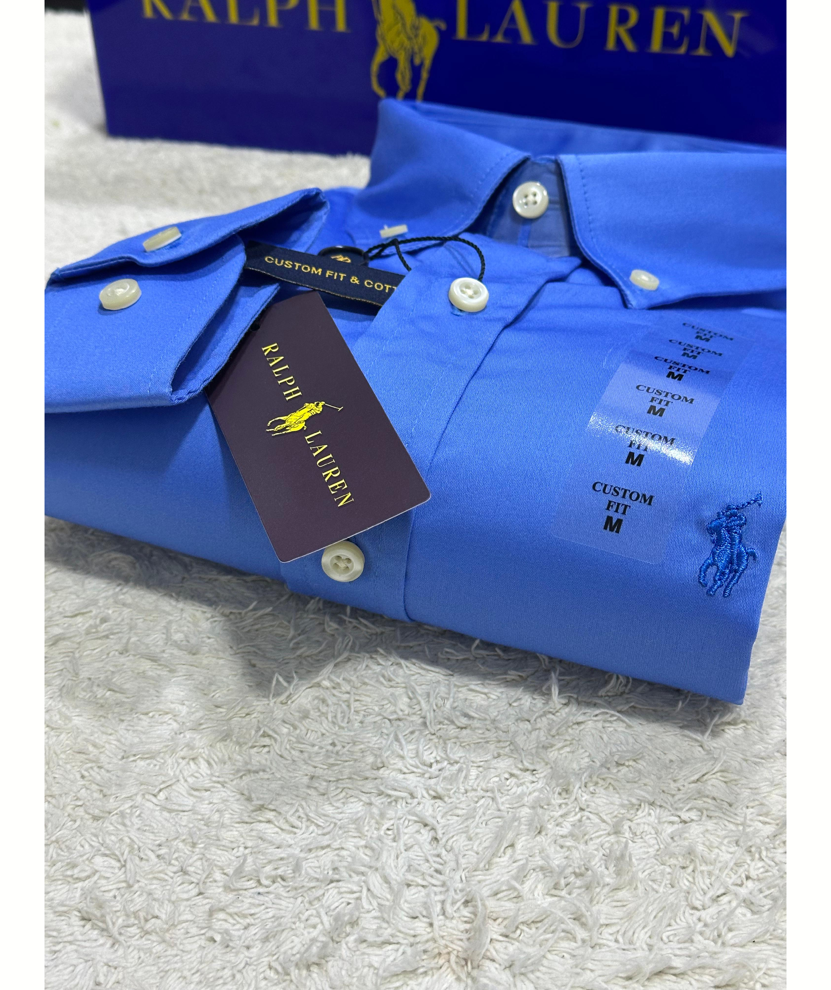 CAMISA M/L ACETINADA RL