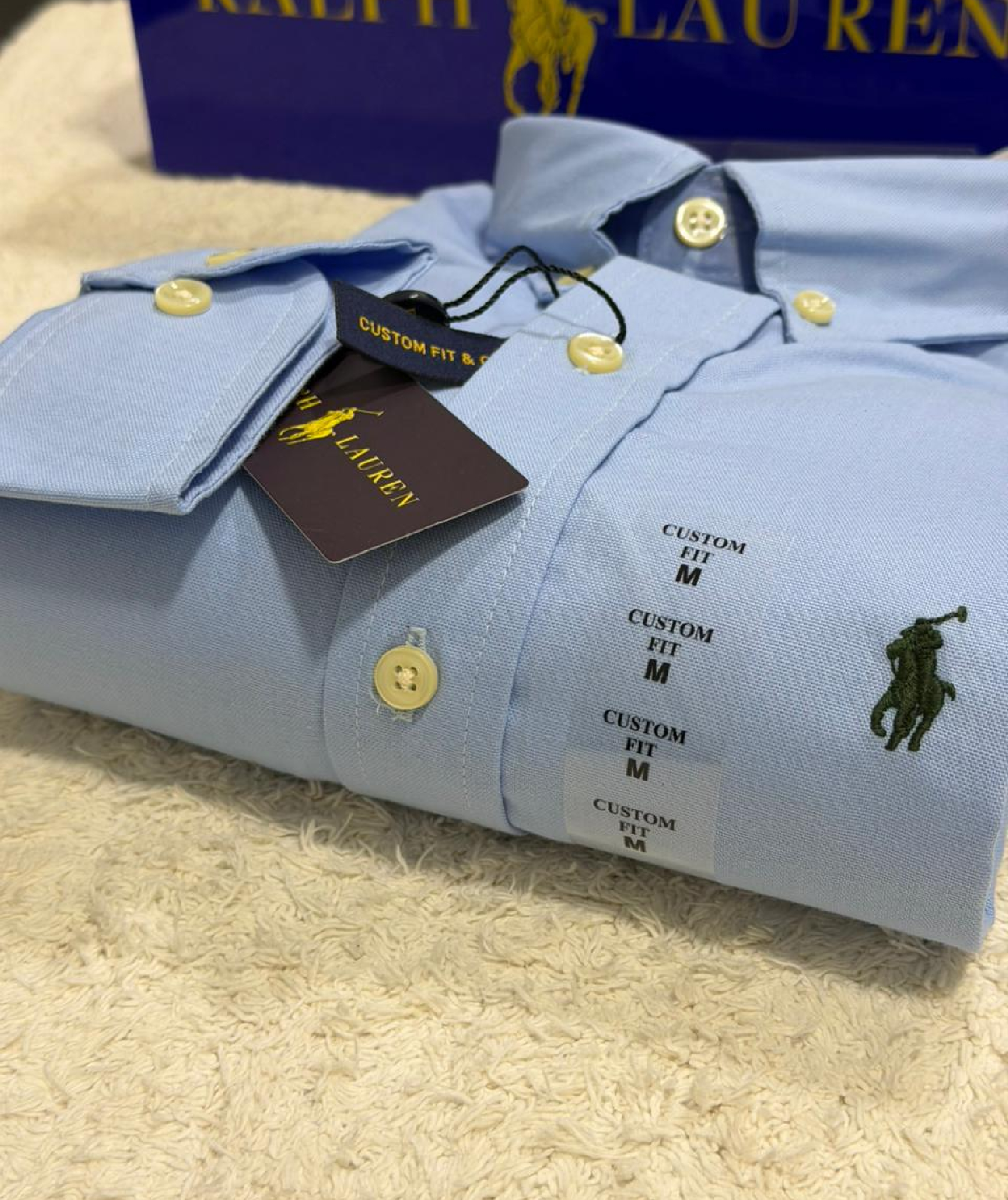 CAMISA OXFORD M/L RL